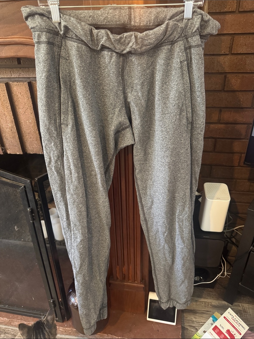Lululemon Gray Heather Jogger Track Pants